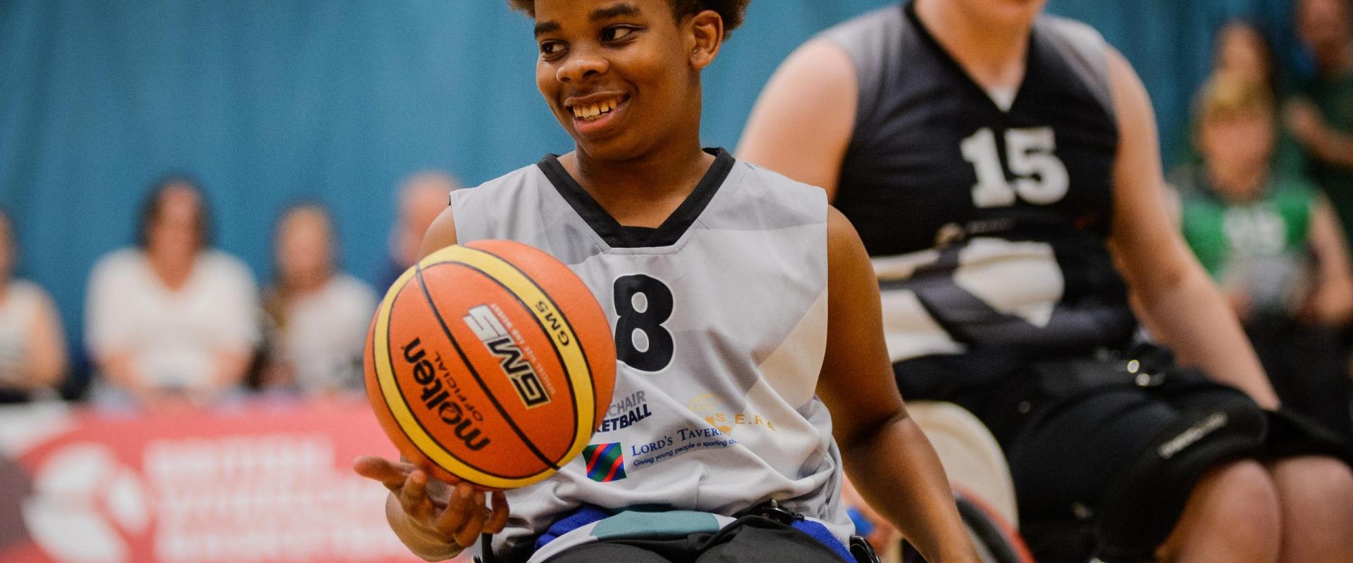 junior british wheelchair basketmall w johnston